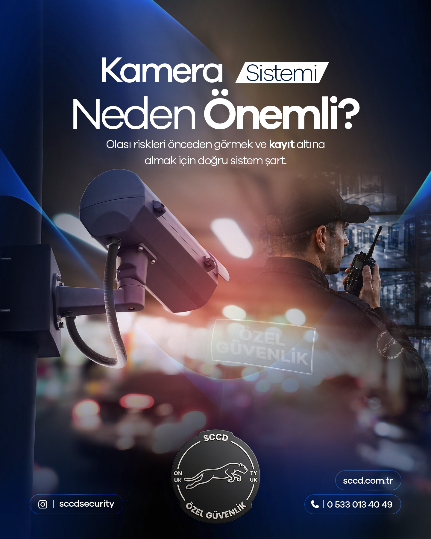 SCCD Özel Güvenlik Kurumsal Web Sitesi, Katalog, Prodüksiyon ve SEO Projesi